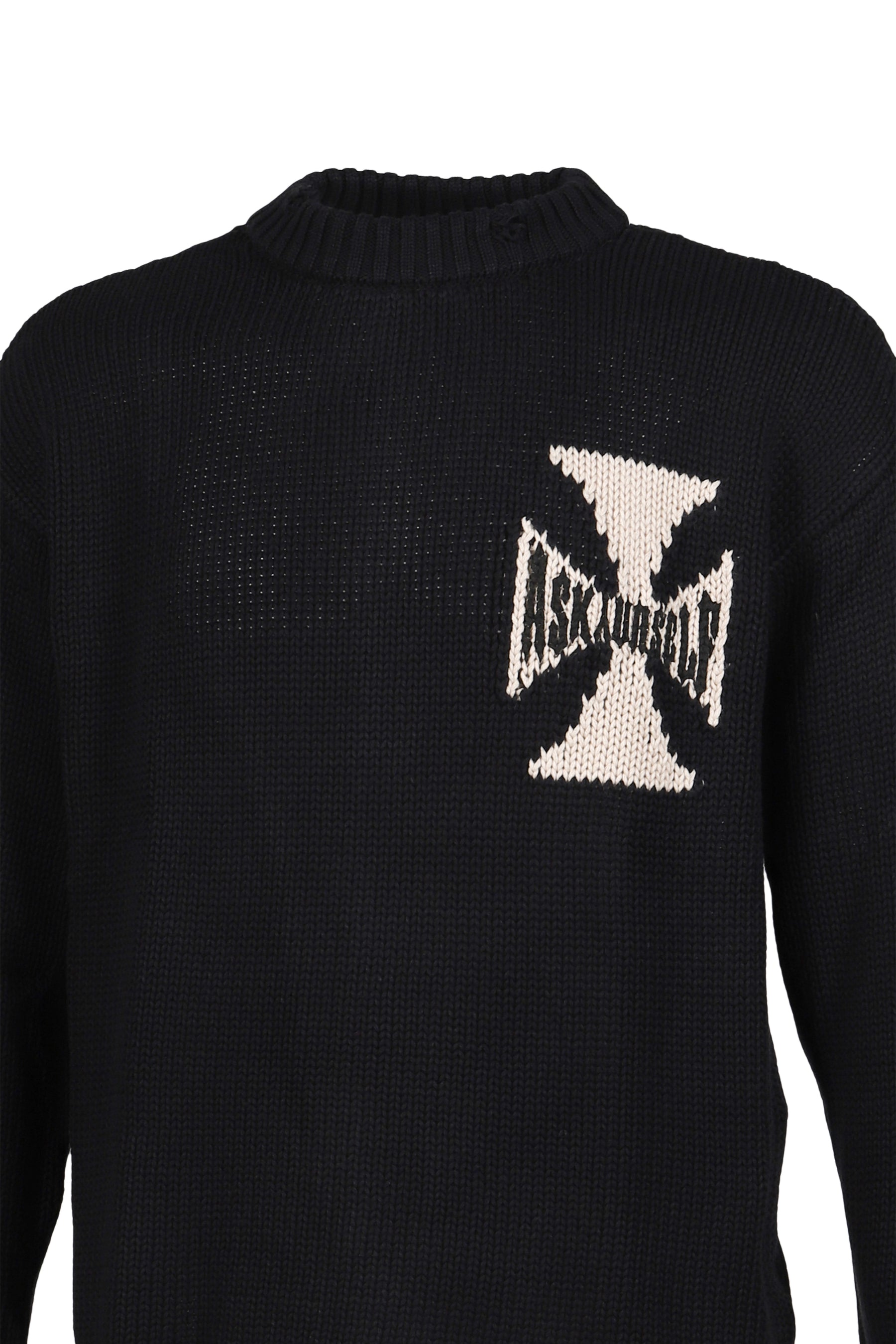 RIDER CROSS KNIT / BLACK 