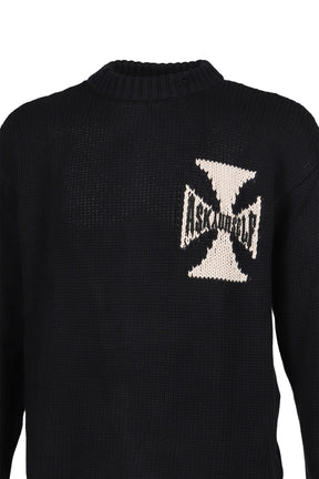 RIDER CROSS KNIT / BLACK 