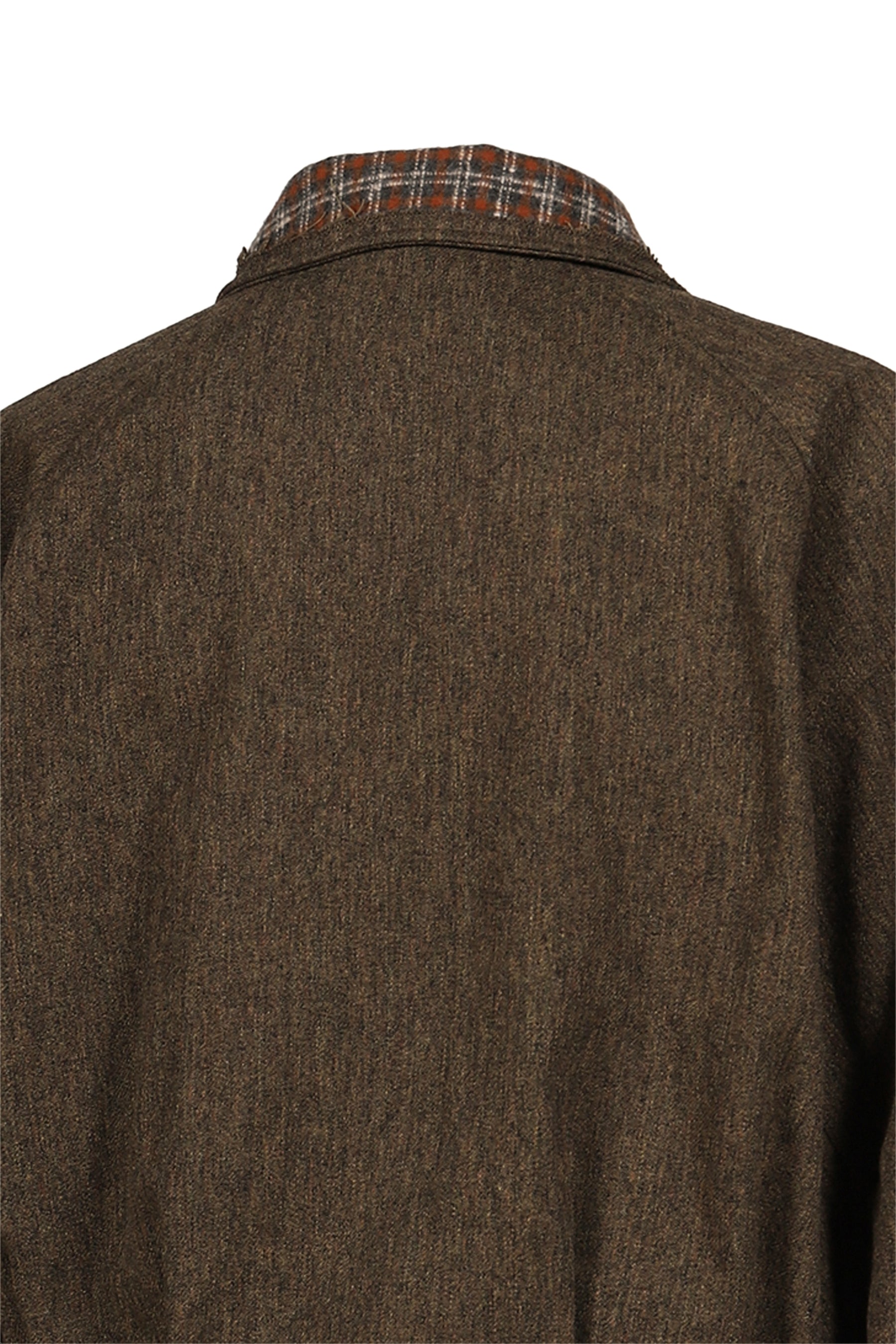 "BIG SLEEVE” SHINING COLLAR MILITARY JACKET / OLV
