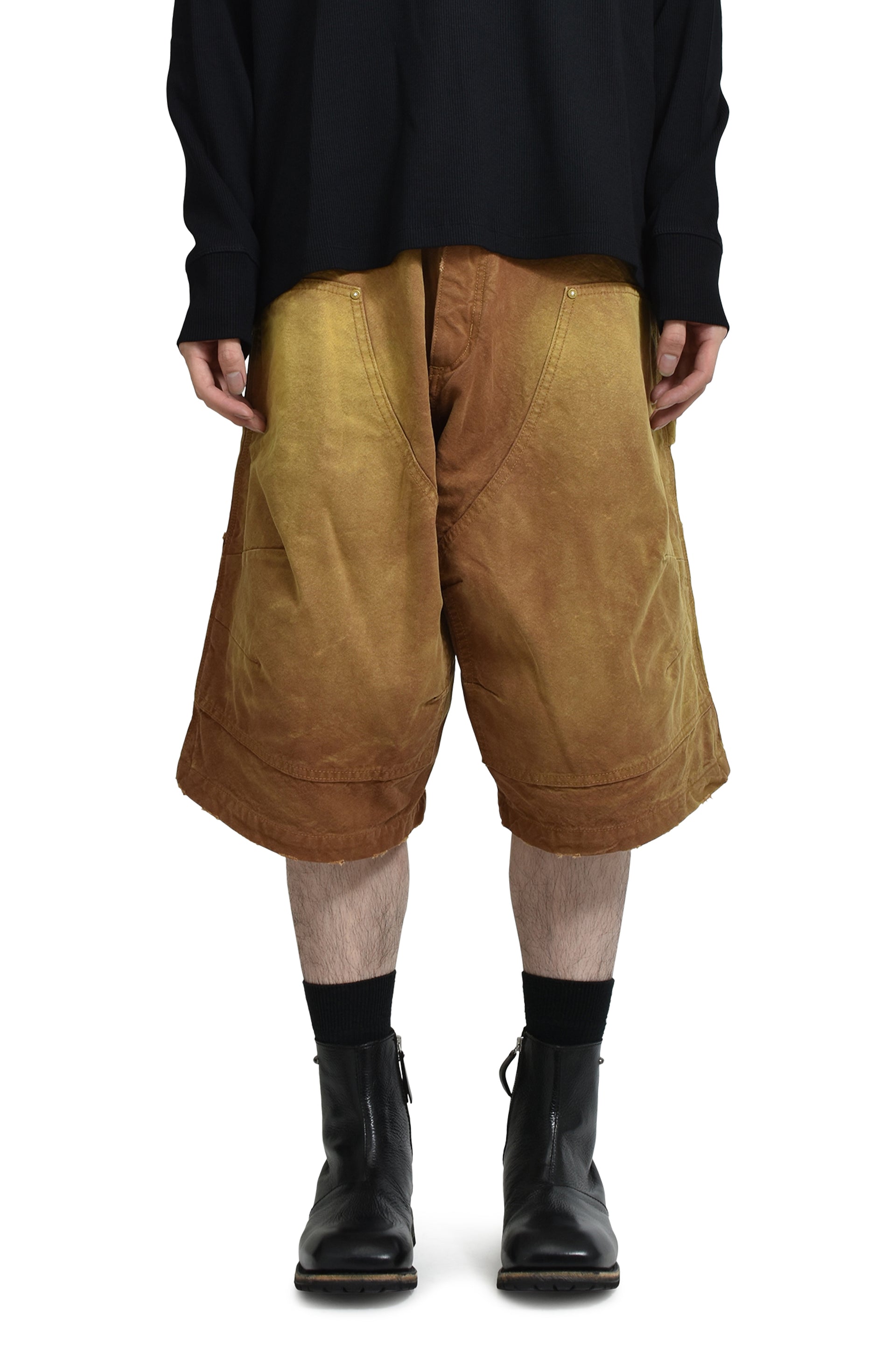 STOCKTON DOUBLE KNEE SHORT / TRIGO