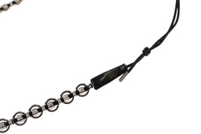 RING METAL PHONE STRAP / BLK