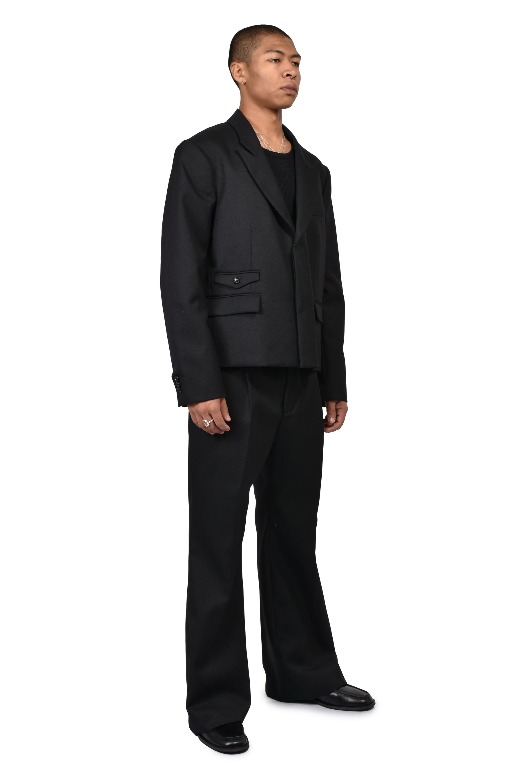 CITIES' CLUB BOOTCUT / BLK