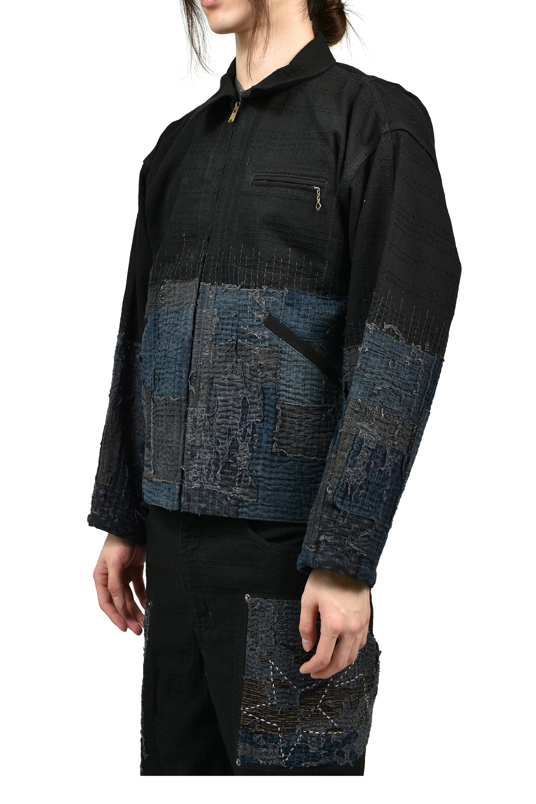 DEAR BORO ZIP JACKET / BLK