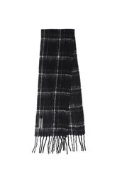 ESTATE SCARF / BLK CHECK