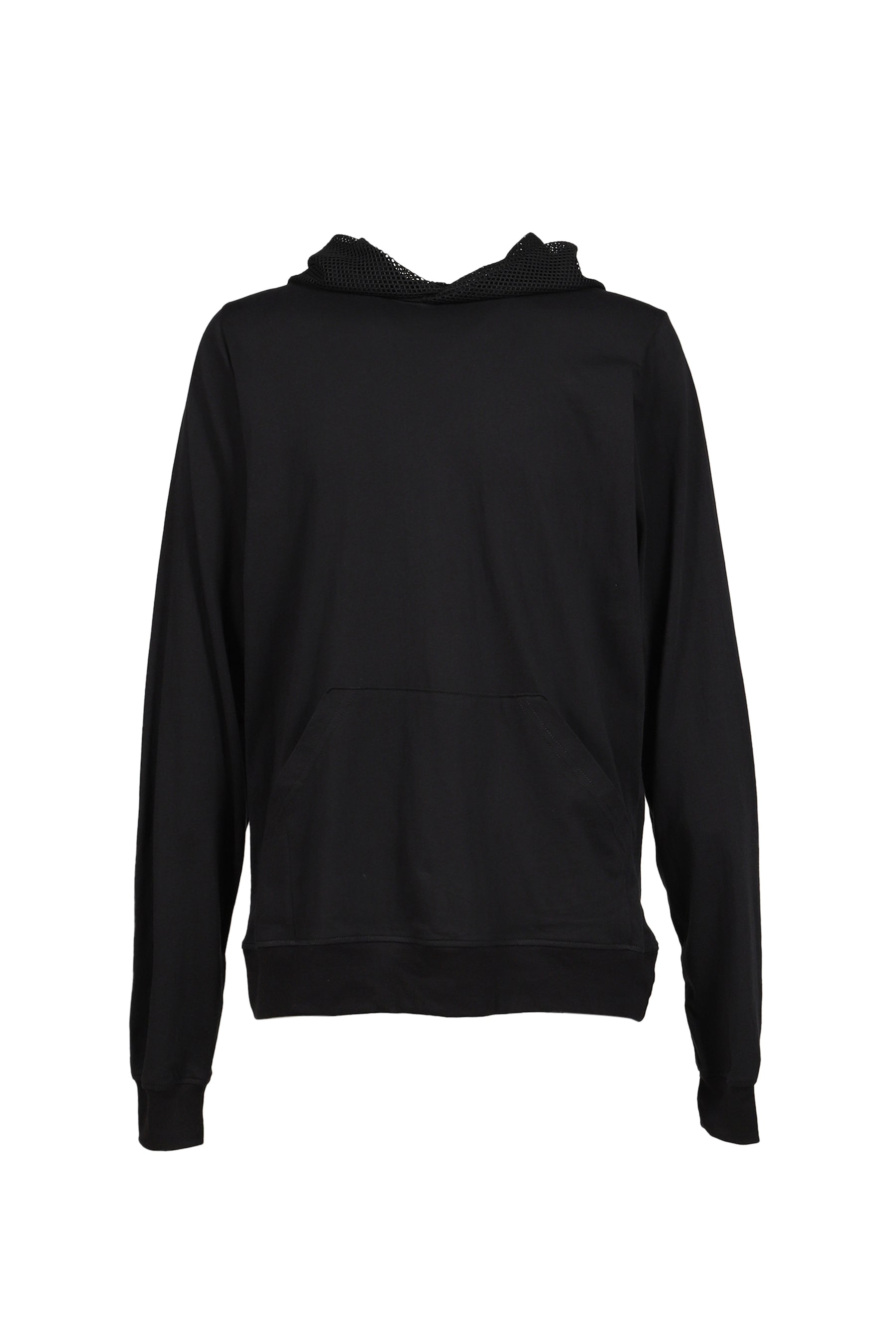 × HALCYON VEIL MESH HOODIE / BLK