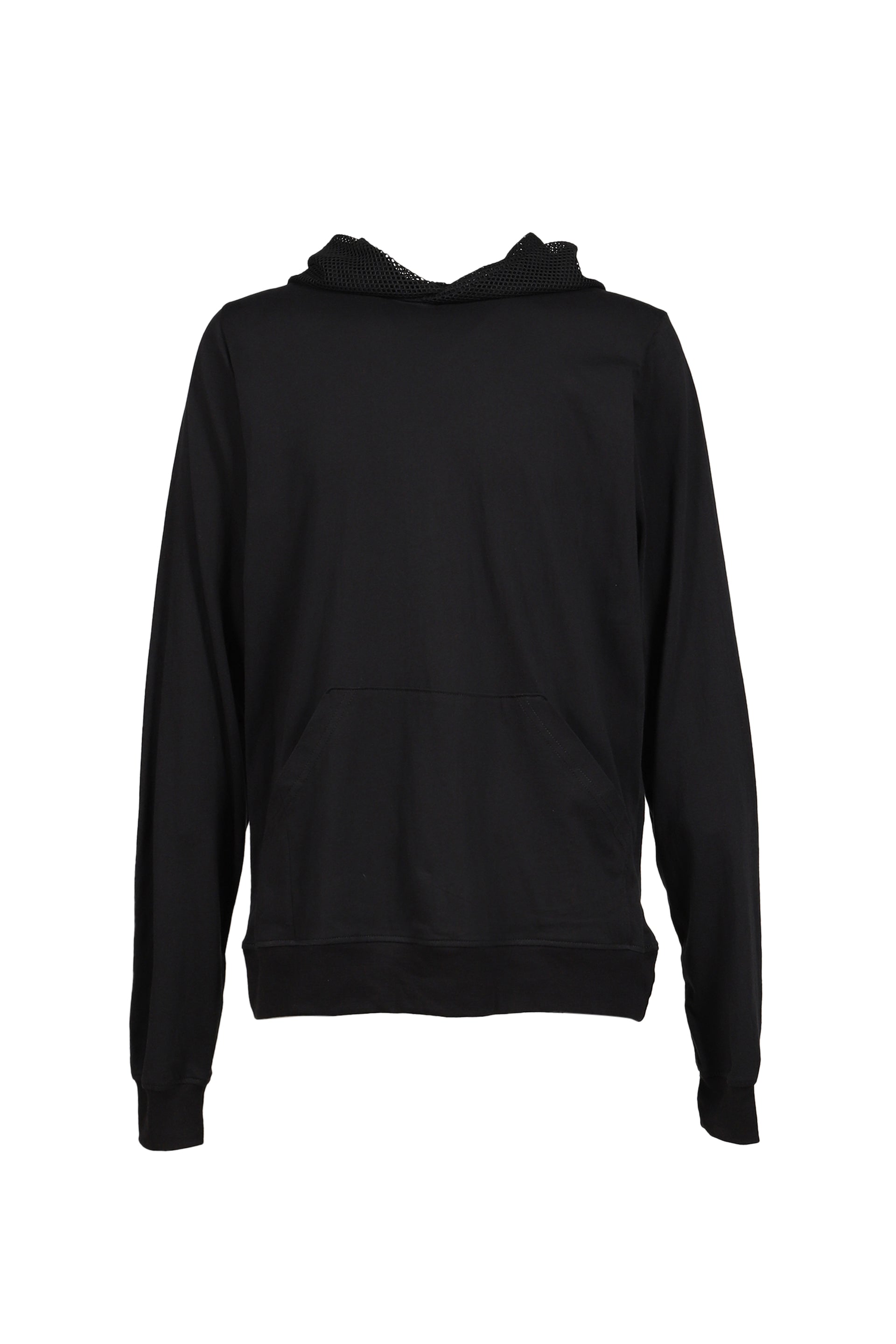 × HALCYON VEIL MESH HOODIE / BLK