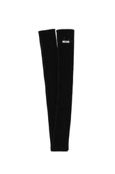 WOOL LONG SCARF / BLK