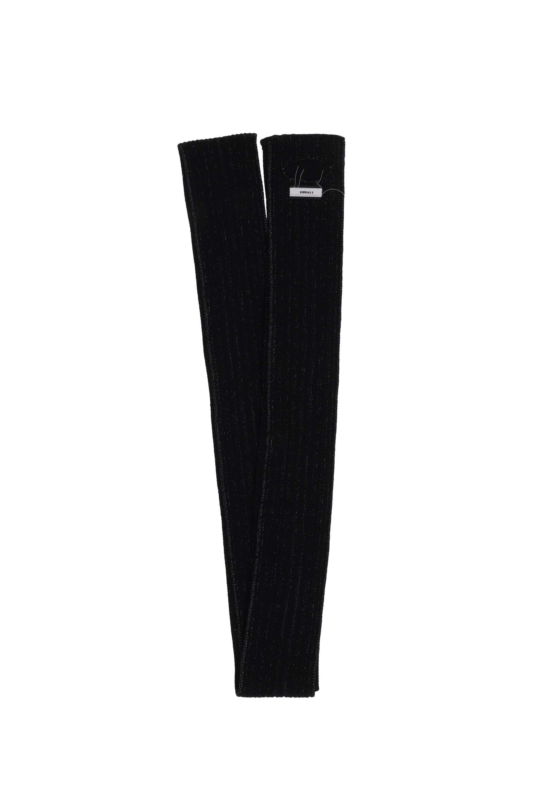 WOOL LONG SCARF / BLK