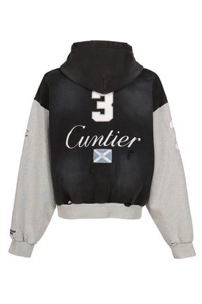 CUNTIER ZIP HOODIE / BLK