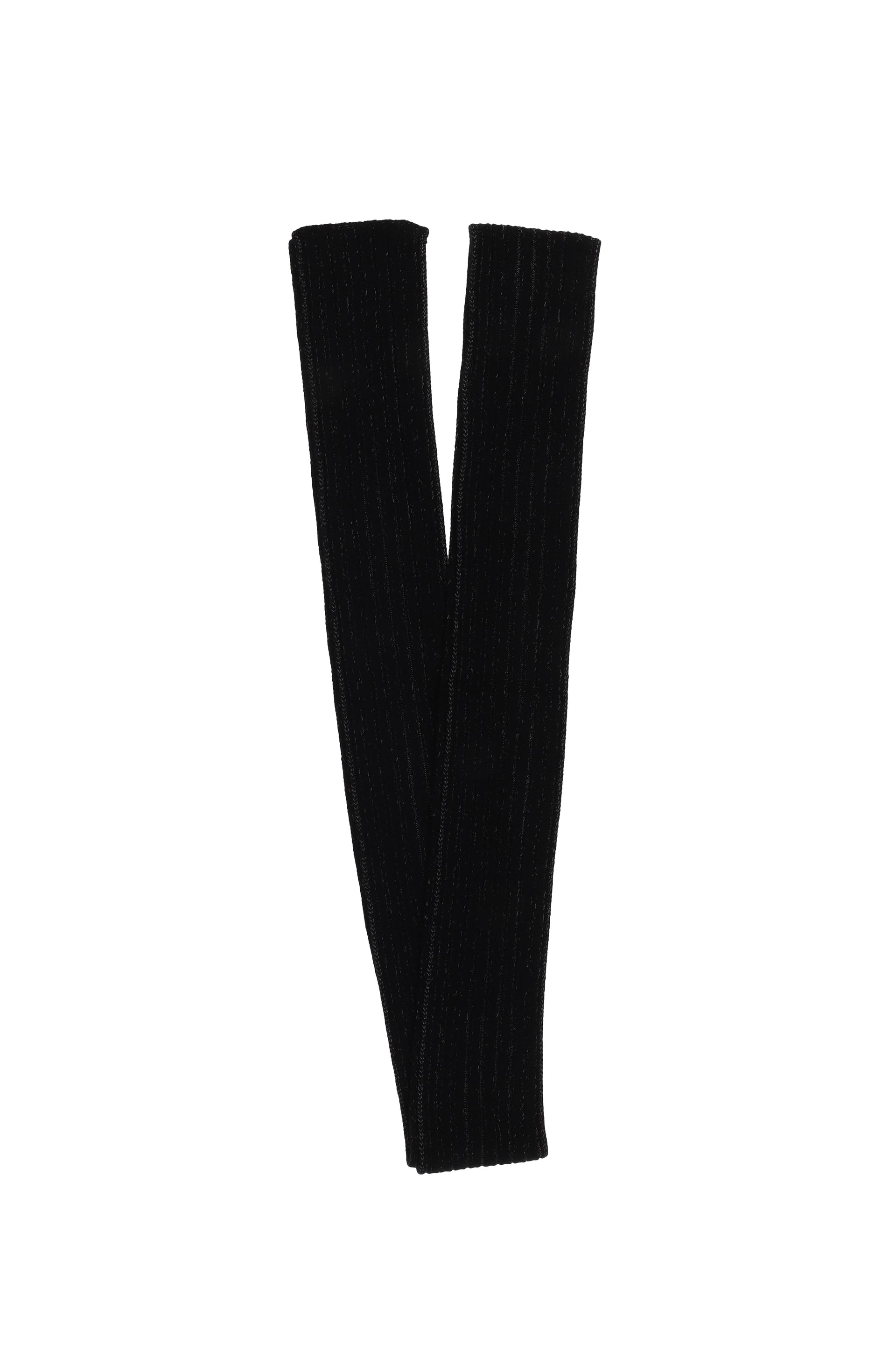WOOL LONG SCARF / BLK