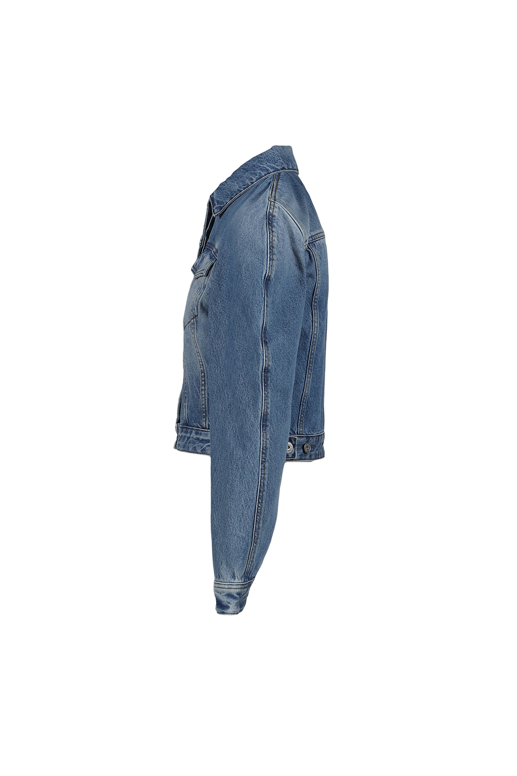 LA VESTE DE-NIMES OVALO / BLU TABAC 