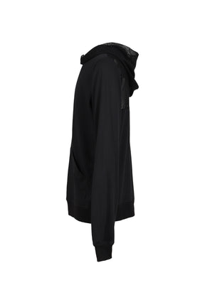 × HALCYON VEIL MESH HOODIE / BLK