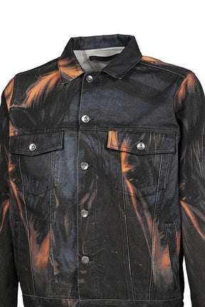 RUNAWAY DENIM JACKET / BLK