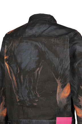 RUNAWAY DENIM JACKET / BLK