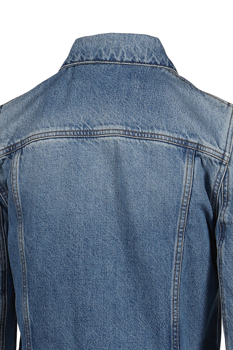 LA VESTE DE-NIMES OVALO / BLU TABAC 