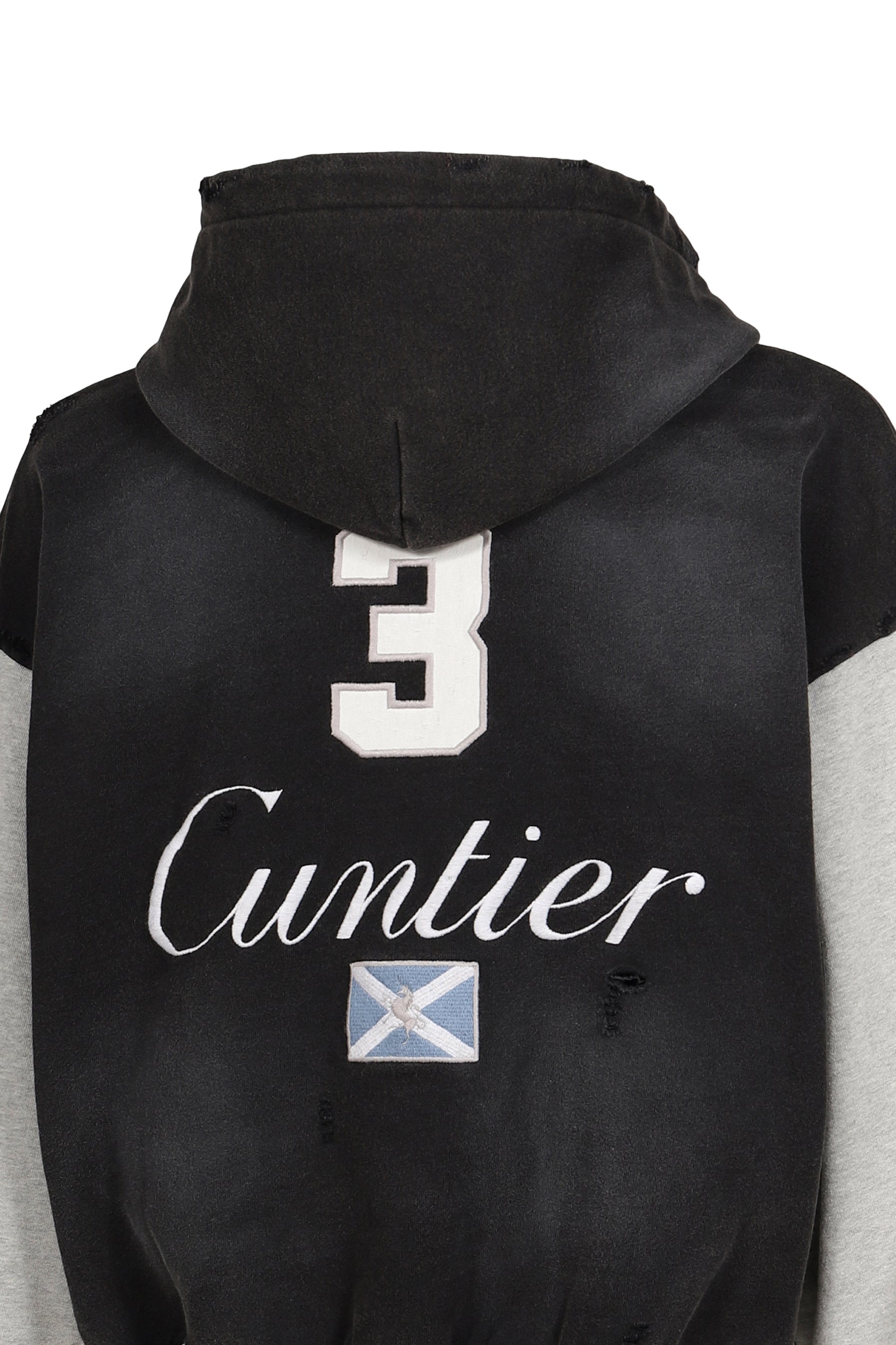 CUNTIER ZIP HOODIE / BLK