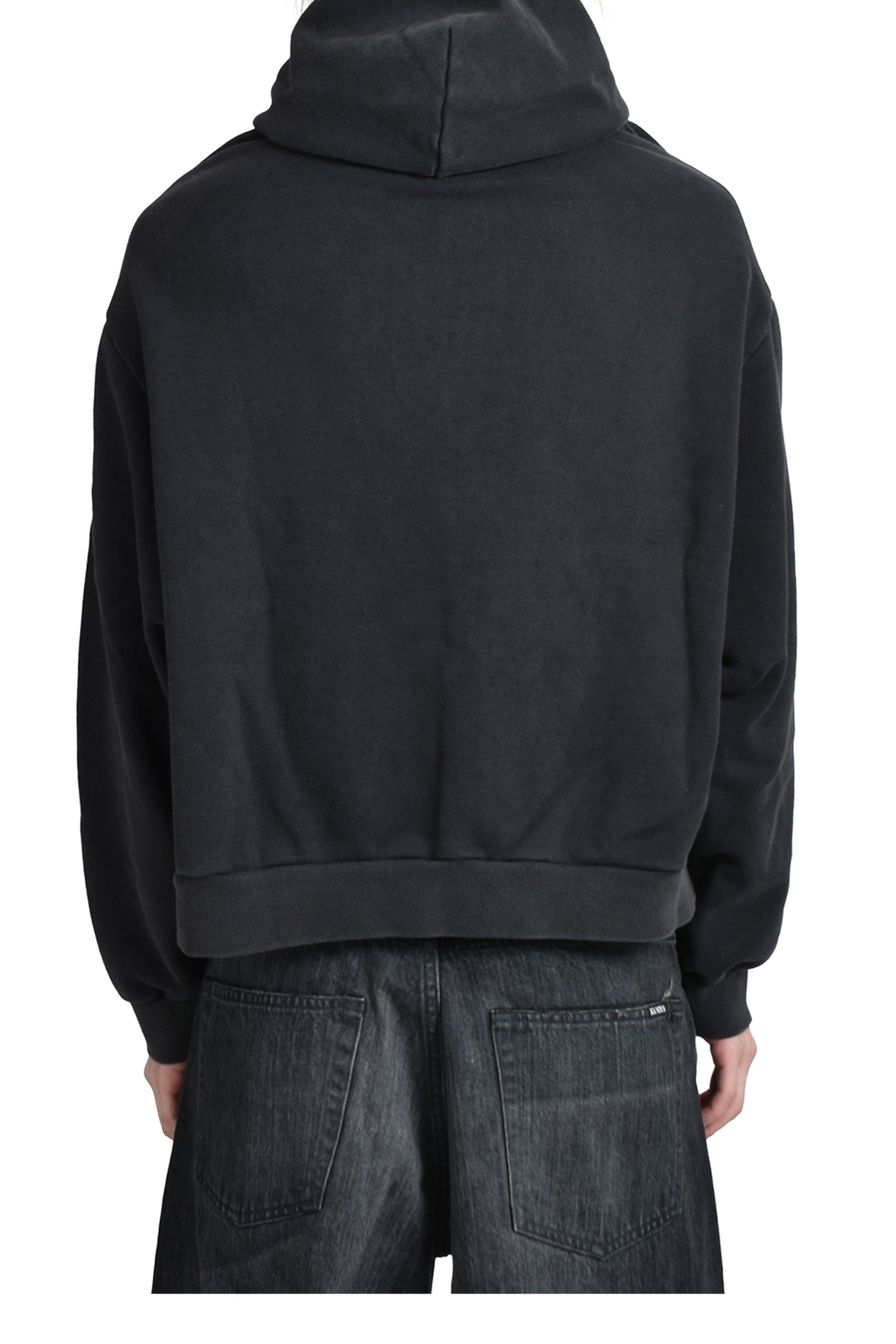 PROJECT G/R BE AWARE OF GOD ZIP HOODIE / BLK