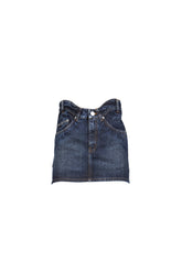 MINI SKIRT WITH CURVY WAISTBAND / IND