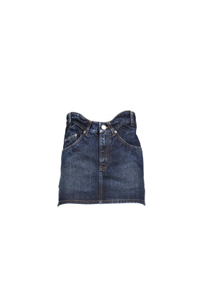 MINI SKIRT WITH CURVY WAISTBAND / IND