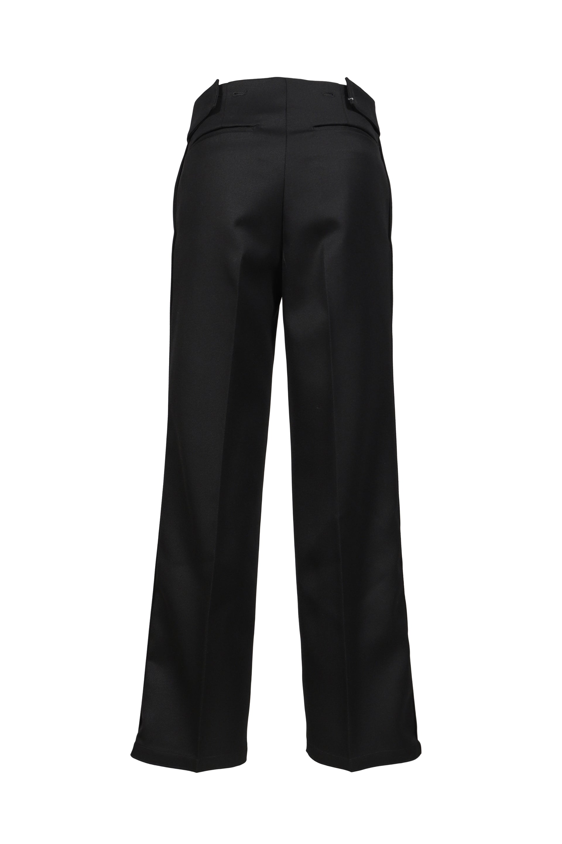 LOOSE DRESS TROUSERS / BLK