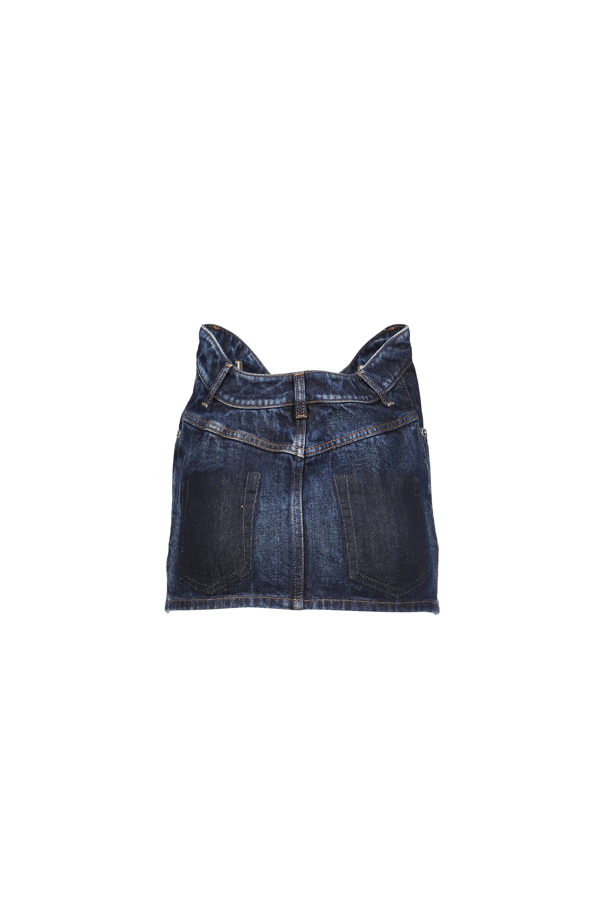 MINI SKIRT WITH CURVY WAISTBAND / IND