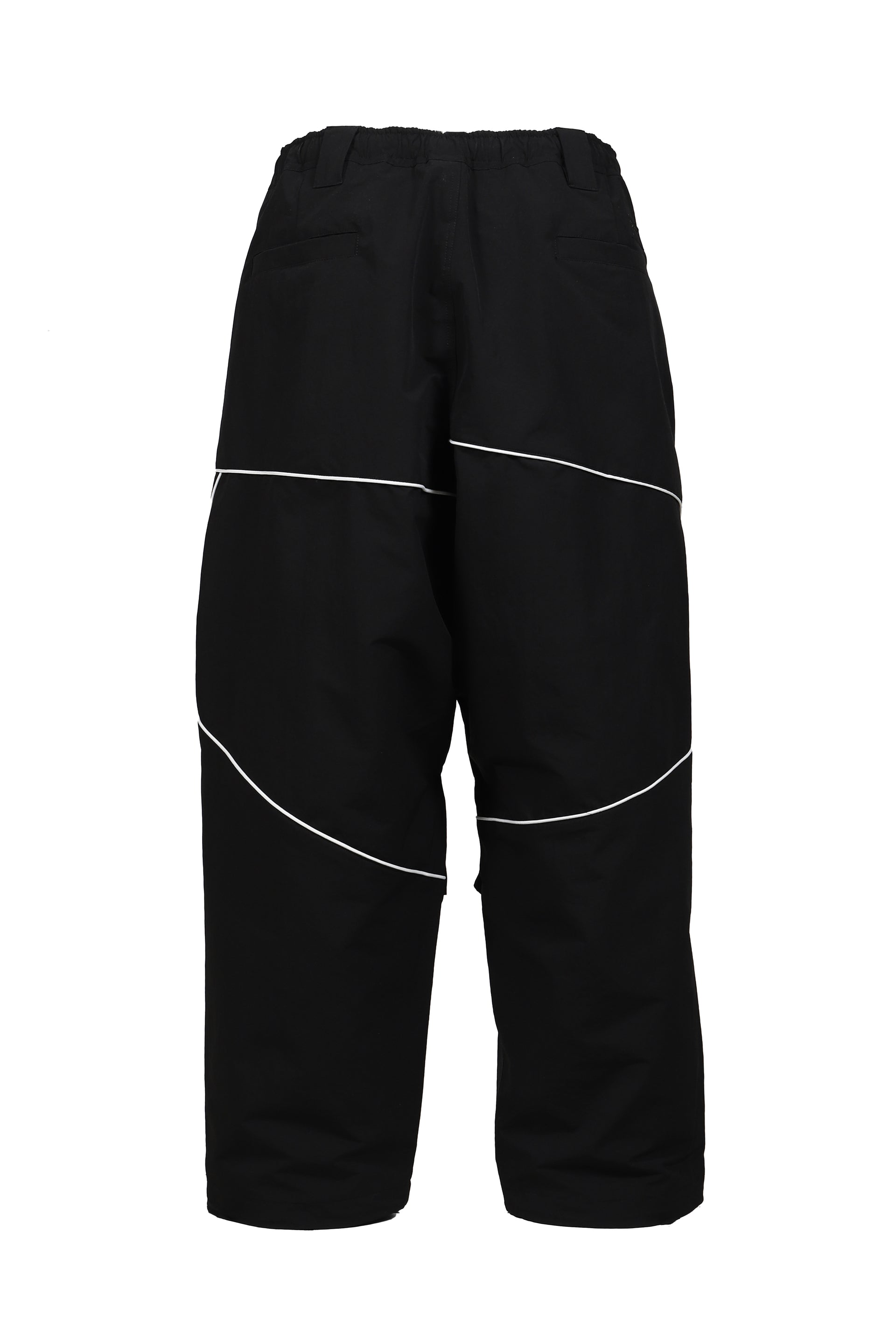 PIPING TACTICAL BALLOON PANTS / BLK