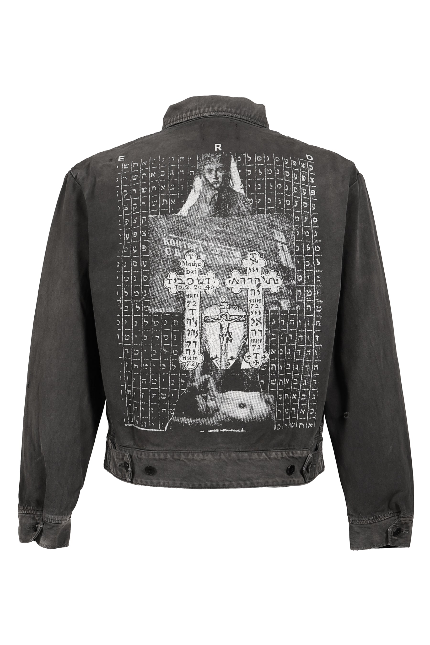 HEBREW MECHANICS JACKET / BLK