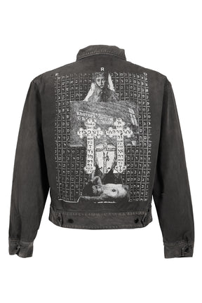 HEBREW MECHANICS JACKET / BLK