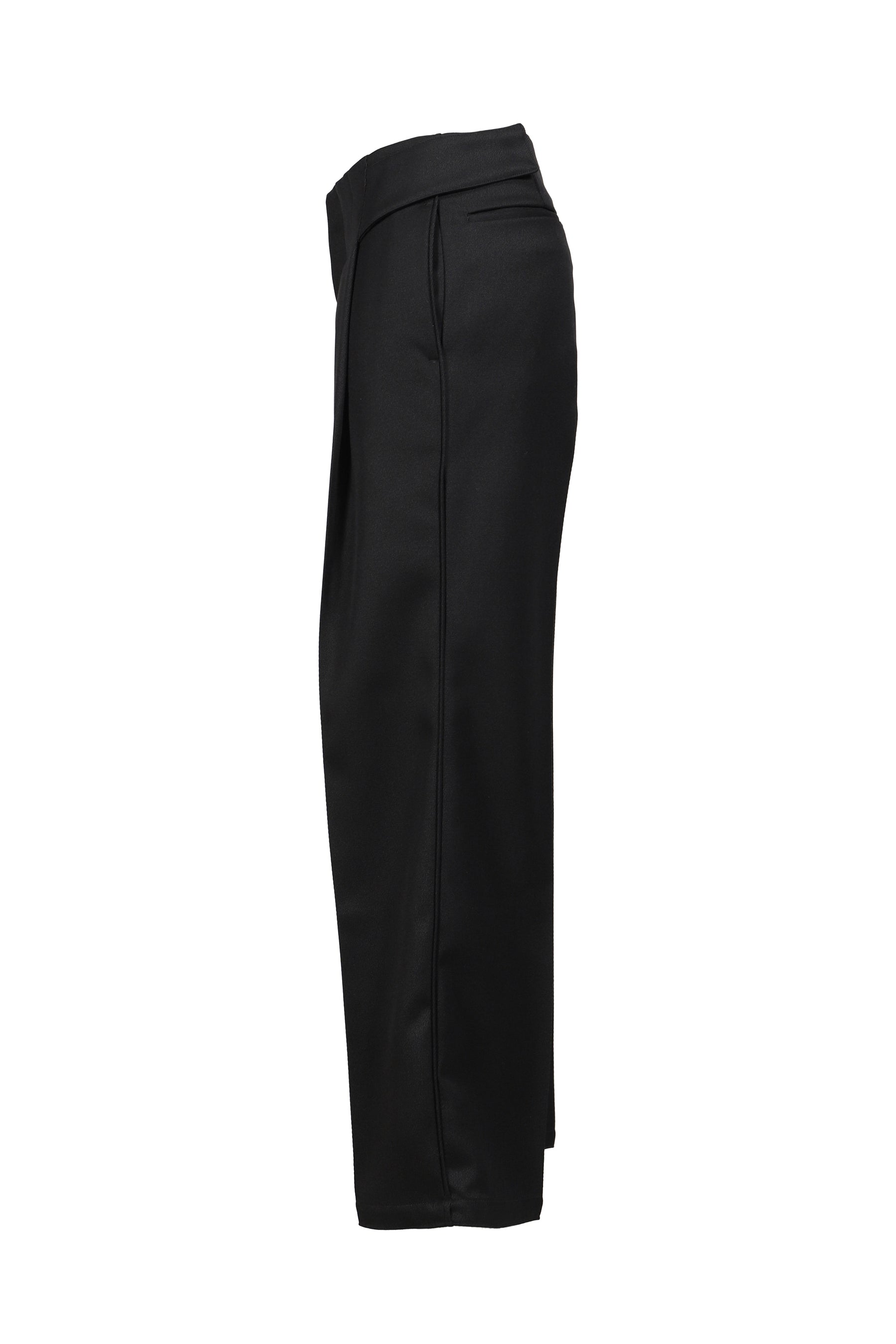 LOOSE DRESS TROUSERS / BLK