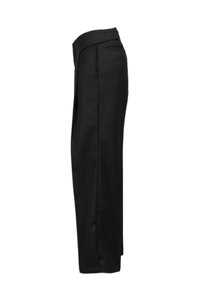 LOOSE DRESS TROUSERS / BLK