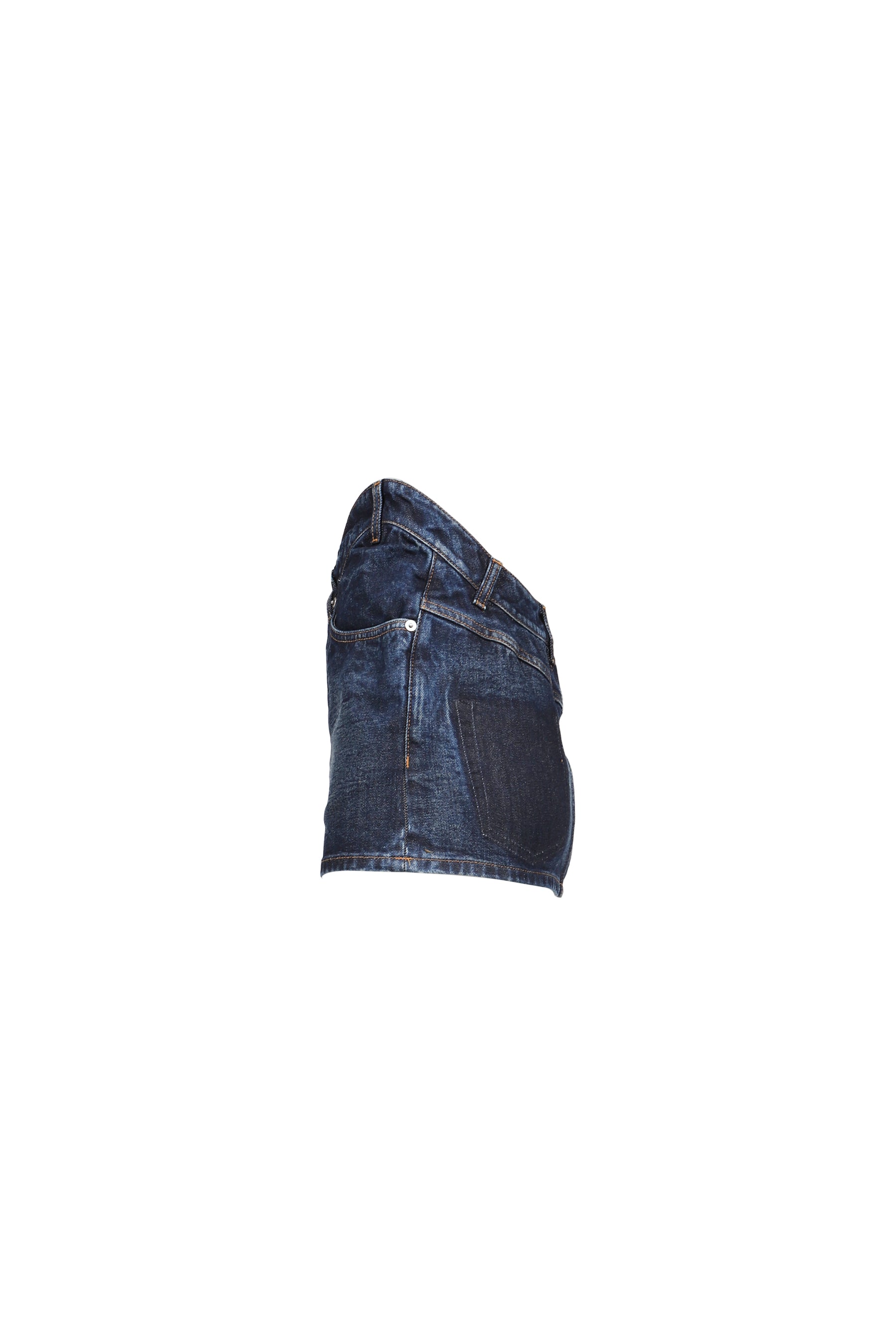 MINI SKIRT WITH CURVY WAISTBAND / IND