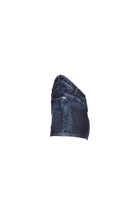 MINI SKIRT WITH CURVY WAISTBAND / IND