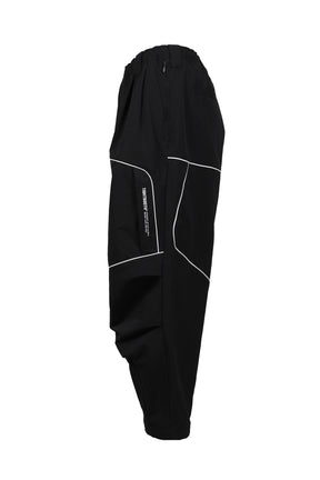 PIPING TACTICAL BALLOON PANTS / BLK