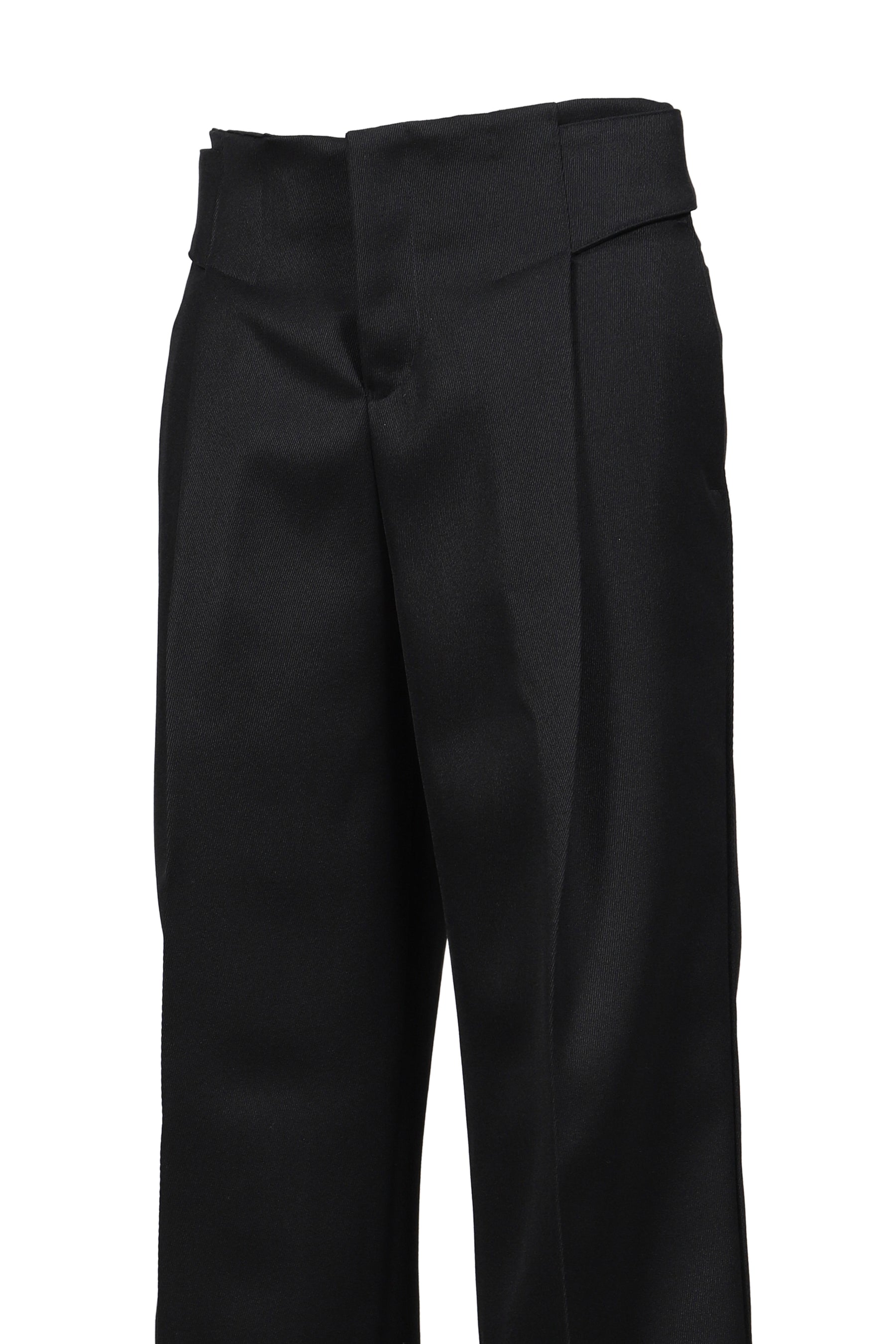 LOOSE DRESS TROUSERS / BLK