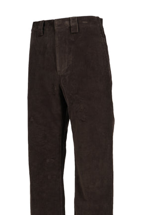 NIGHT TROUSER DYED CORD / PEAT