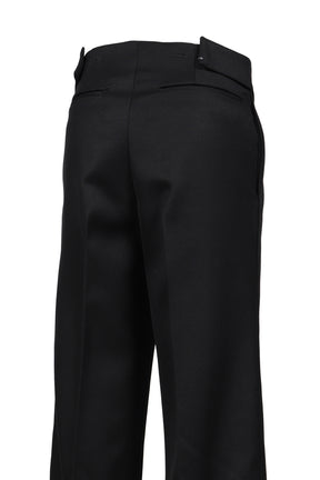 LOOSE DRESS TROUSERS / BLK