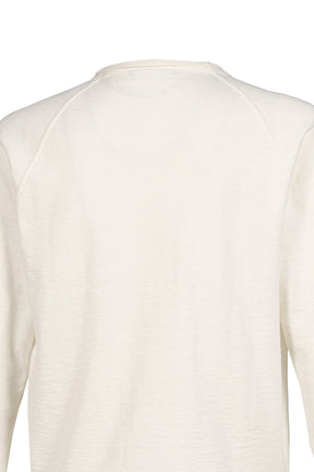STAR 34 FITTED L/S T-SHIRT / WHT