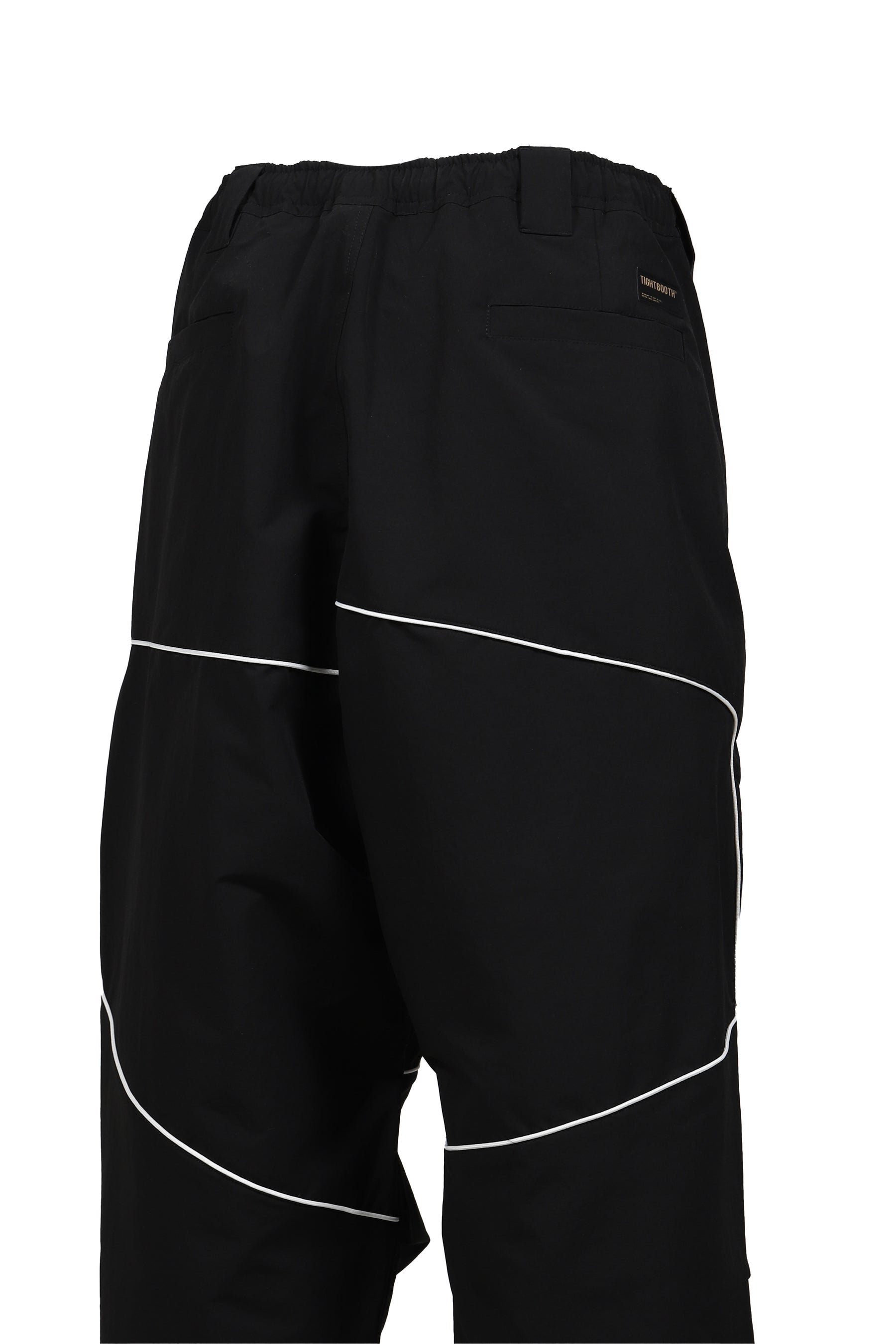 PIPING TACTICAL BALLOON PANTS / BLK