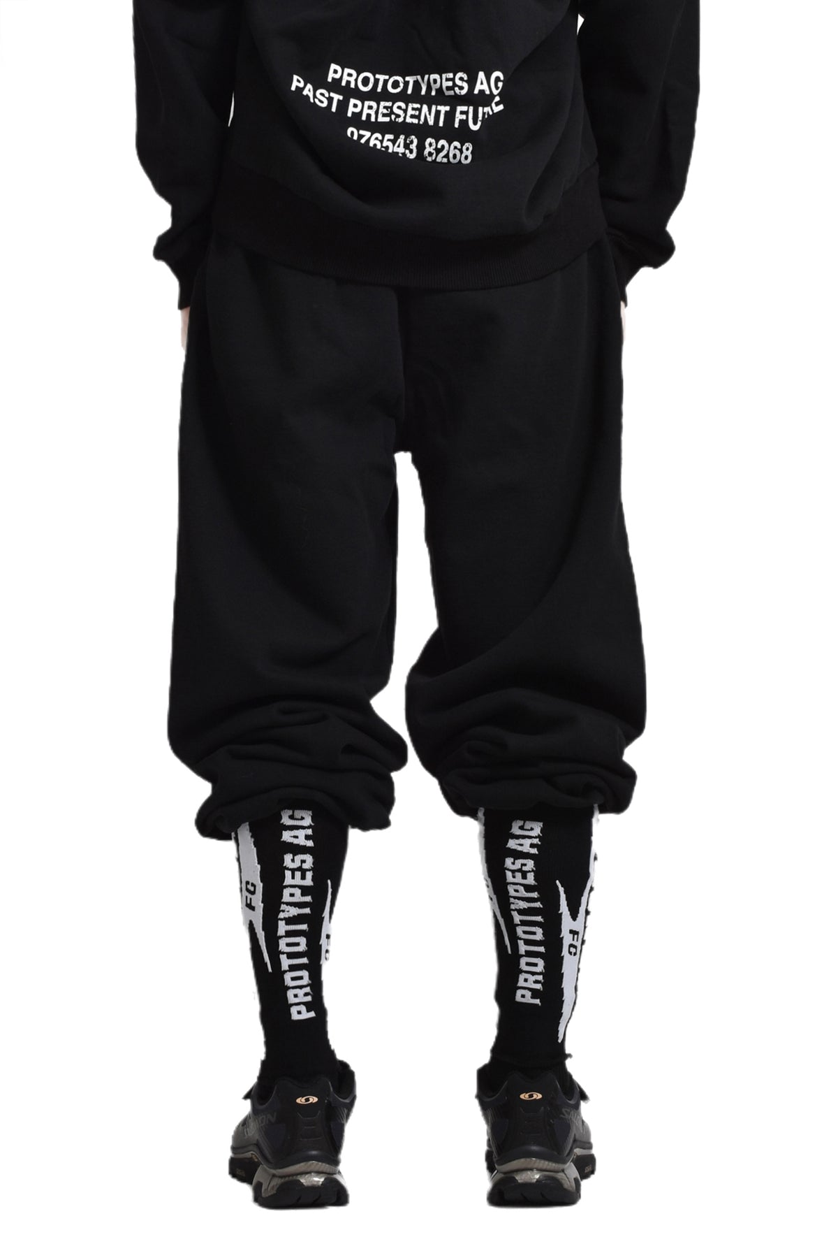 STIRRUP SWEATPANTS / BLK