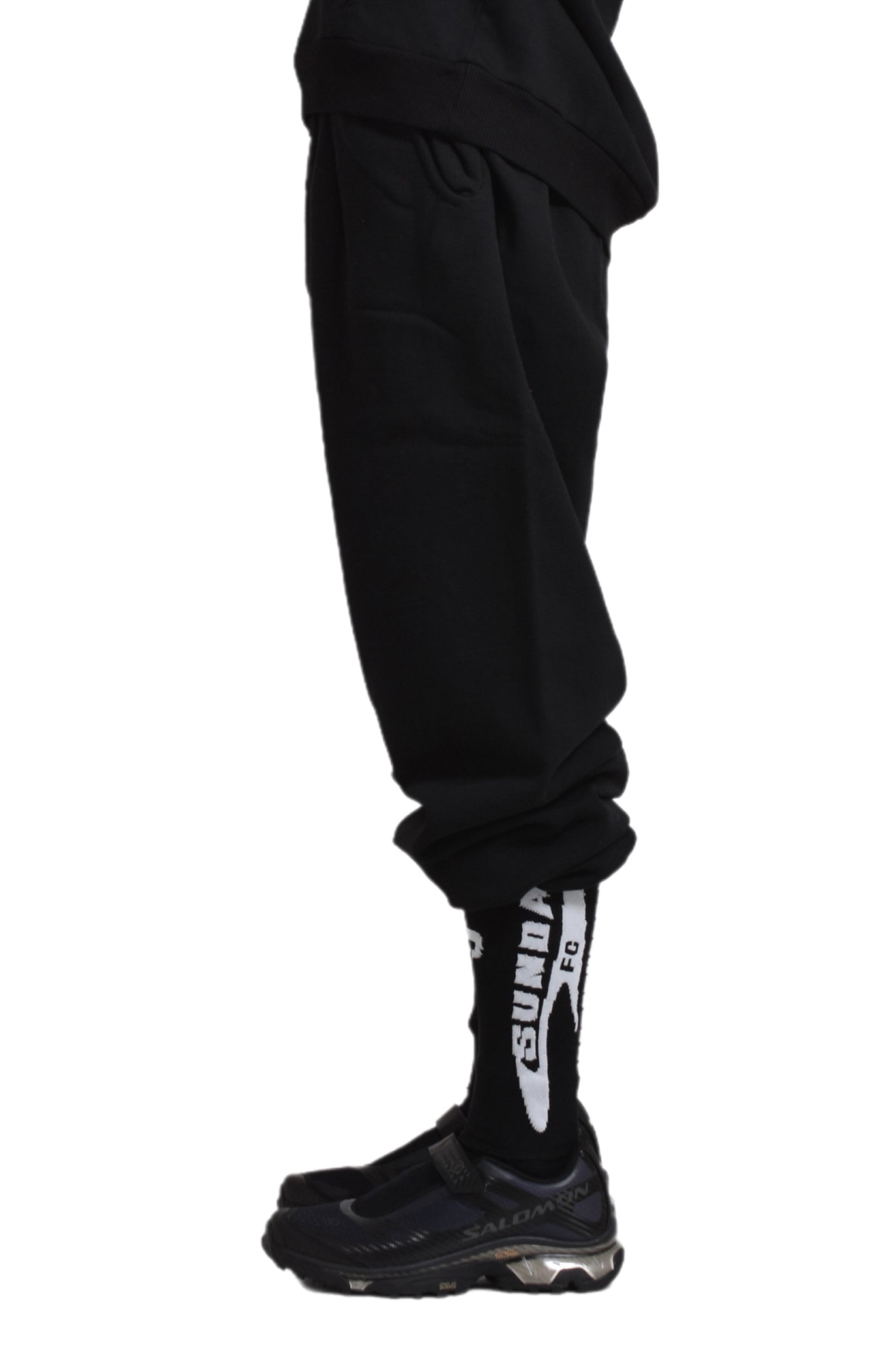 STIRRUP SWEATPANTS / BLK