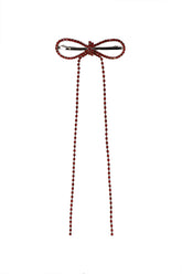 DROP RIBBON PIN / RED