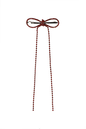 DROP RIBBON PIN / RED