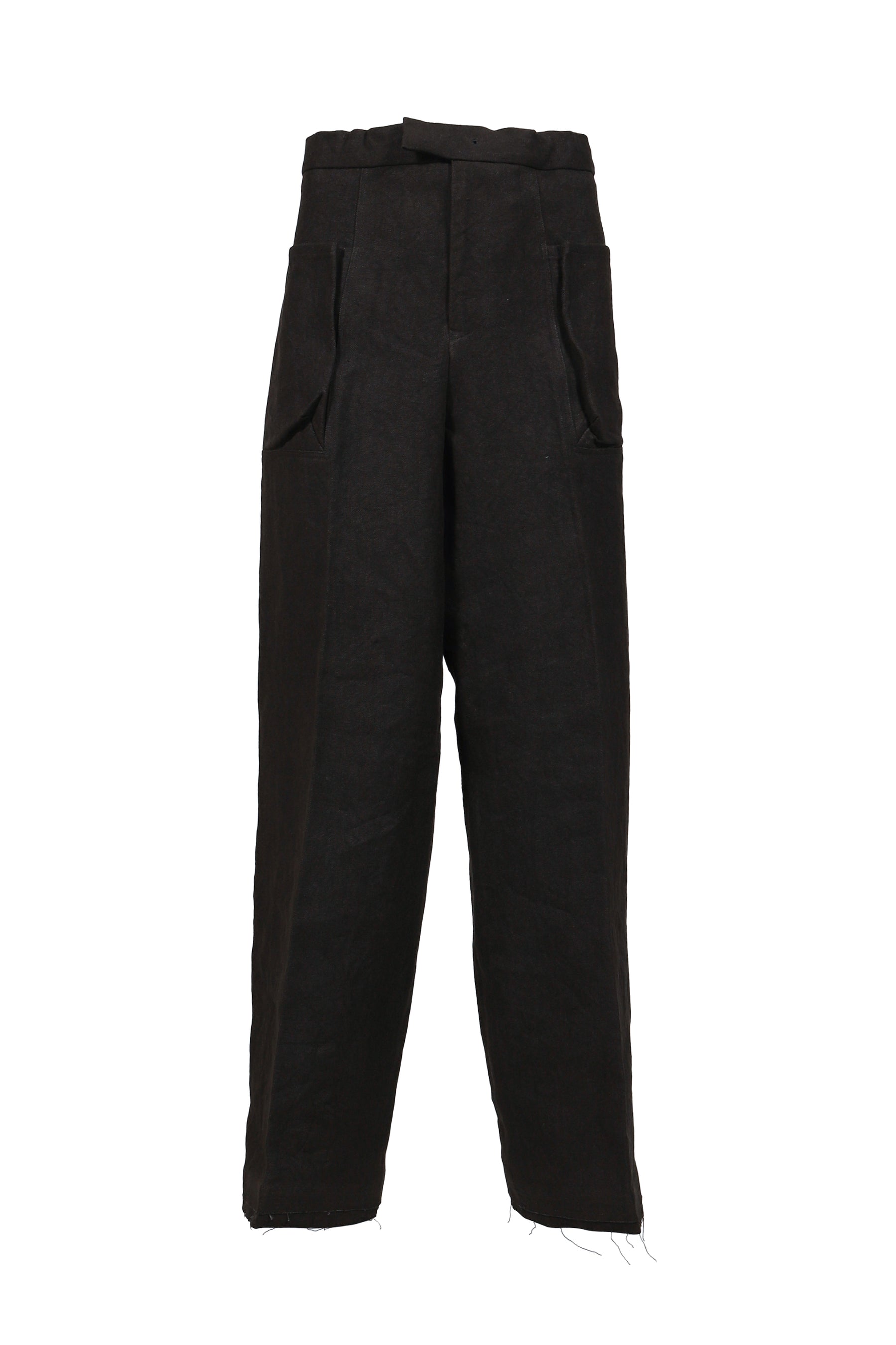 WIDE TROUSERS / BLACK