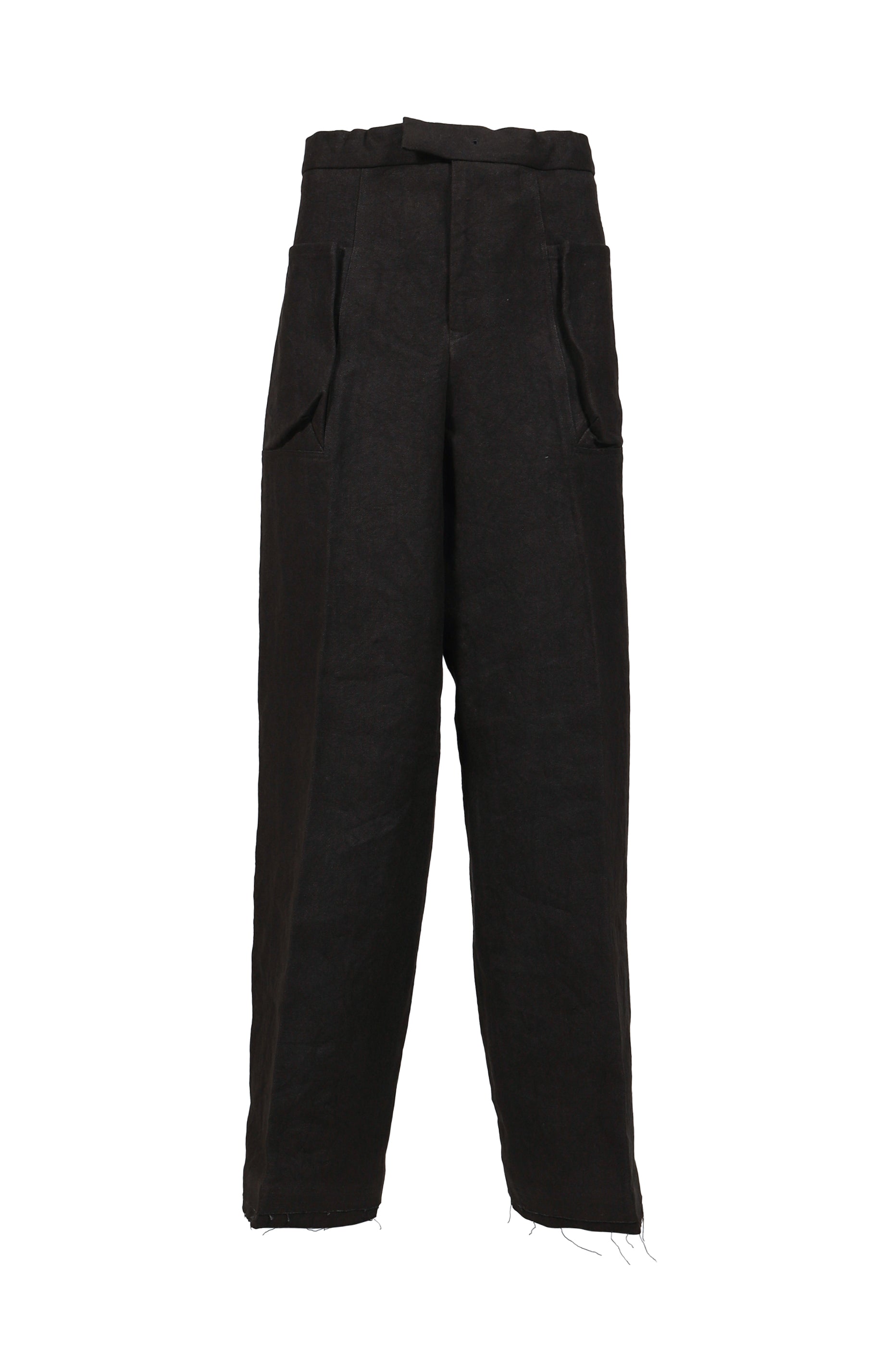 WIDE TROUSERS / BLK