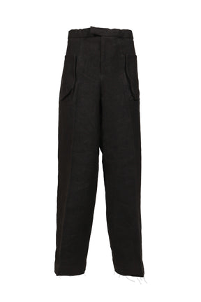 WIDE TROUSERS / BLACK
