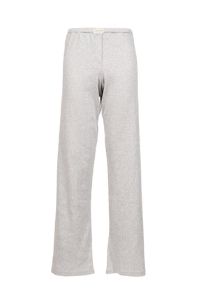 SIGNATURE LOGO RIBBED HOUSE PANT / GRY