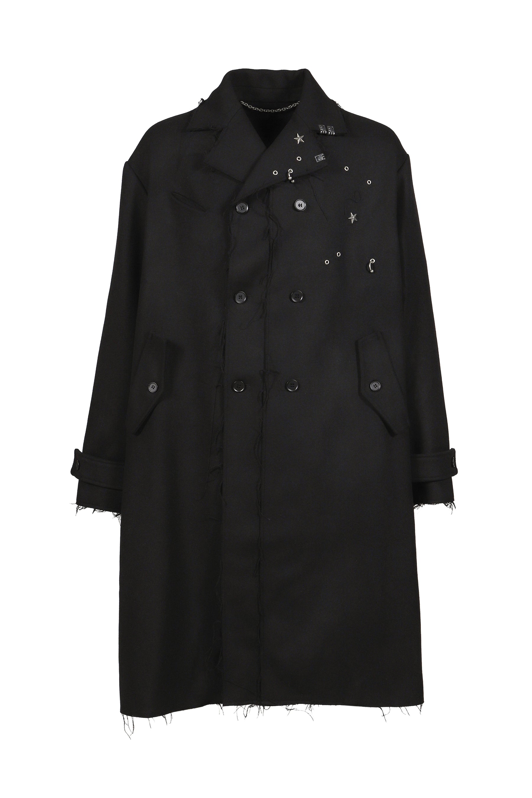LIEUTENANT'S WOOL COAT / BLK