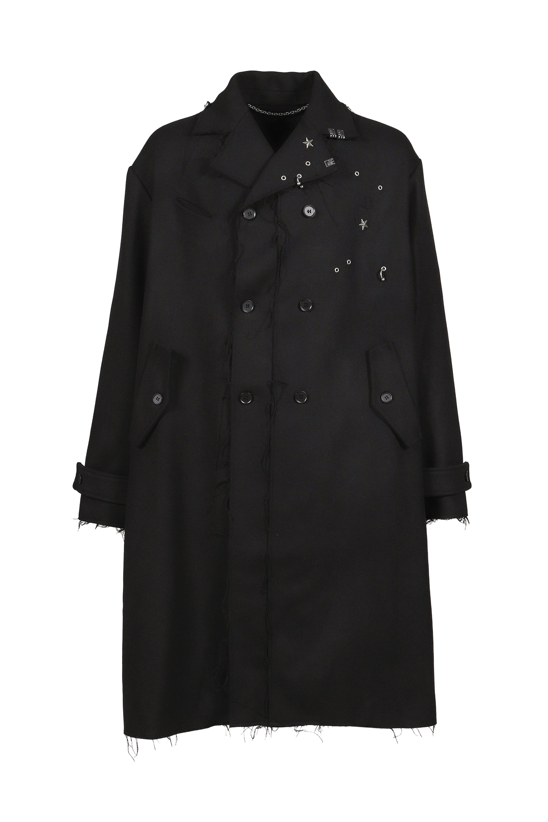 LIEUTENANT'S WOOL COAT / BLK
