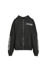 CHAVARRIA LICENSED DESIGNS ZIP HOODIE / PBLK