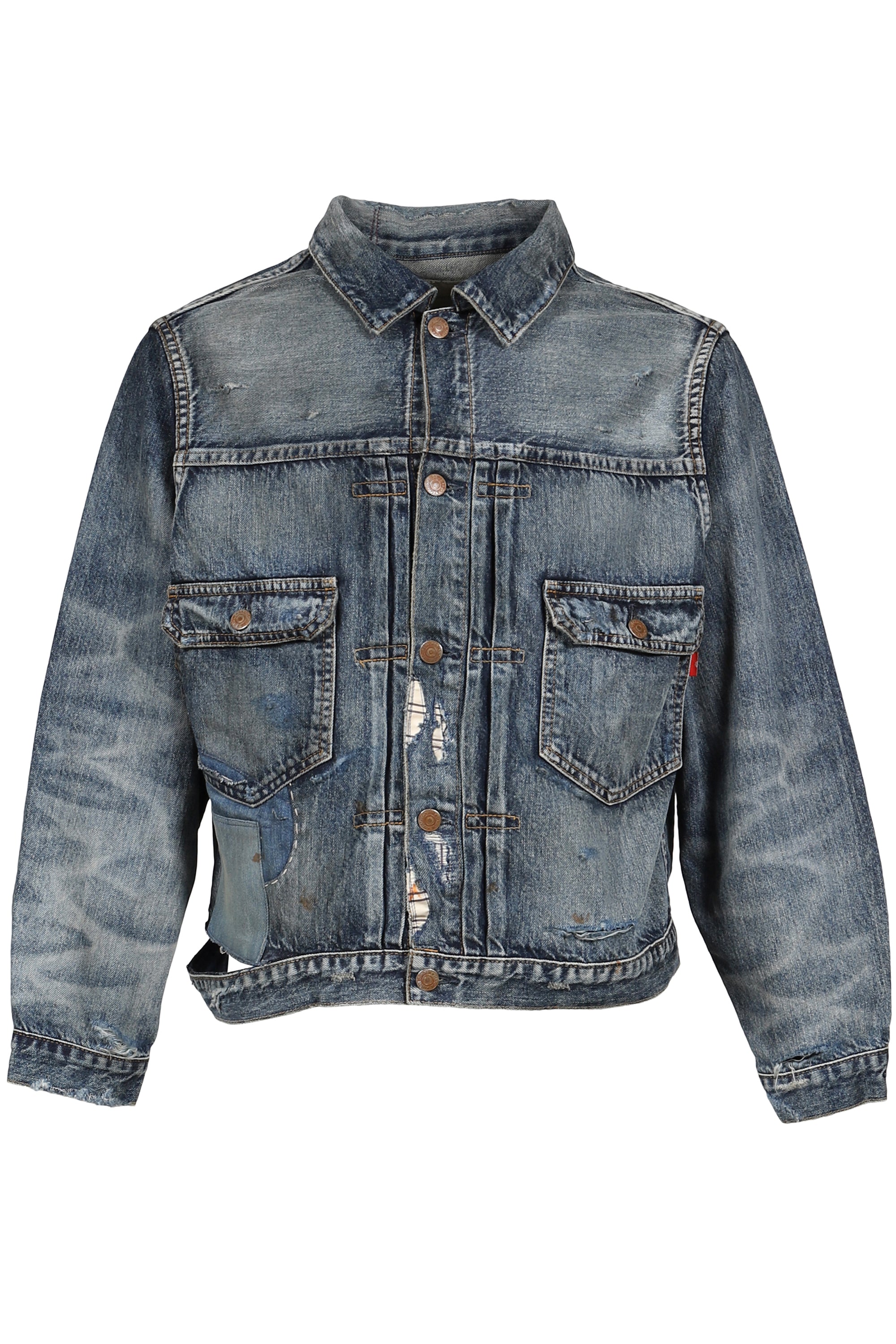 ANACHRONORM アナクロノーム SS26 REMAKED DOUBLE POCKET DENIM JACKET